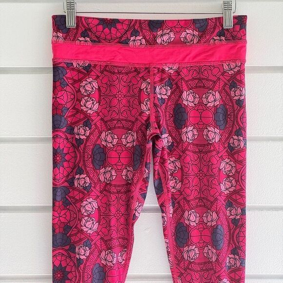 Lululemon Run Inspire Crop II Full-On Luxtreme Prisma Guava Lava Boom Juice 6 - Picture 4 of 9